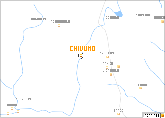 map of Chivumo