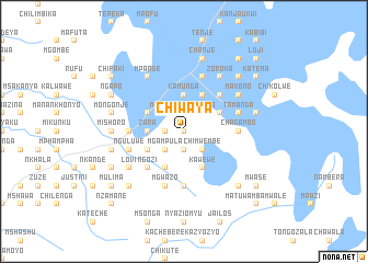 map of Chiwaya