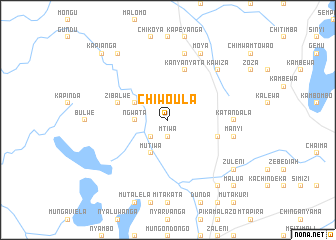 map of Chiwoula