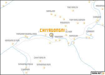 map of Chiyadŏng-ni