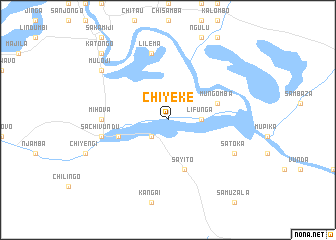 map of Chiyeke
