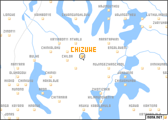 map of Chizuwe