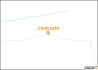 map of Chkalovsk