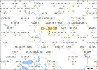 map of Chlebov