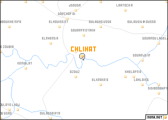 map of Chlihat