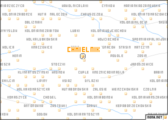 map of Chmielnik