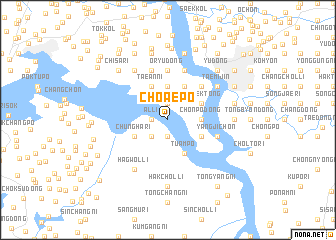 map of Chŏaep\