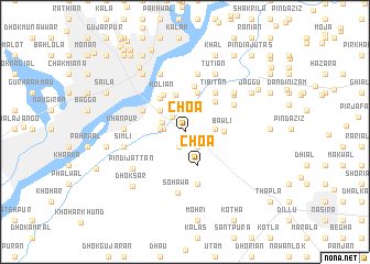 map of Choa