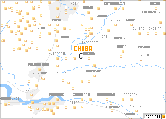 map of Choba