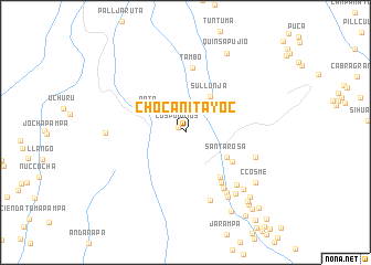 map of Chocanitayoc