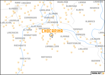map of Chocarima