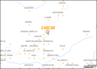 map of Chocar