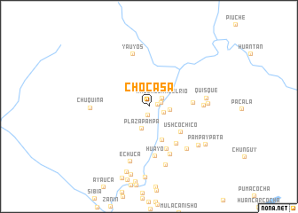 map of Chocasa