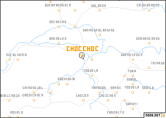 map of Chocchoc