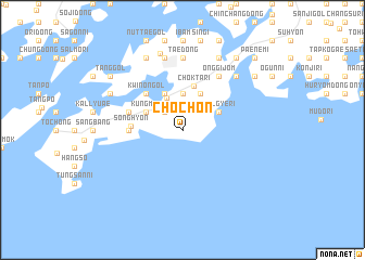 map of Choch\