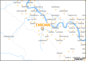 map of Cho Chuo