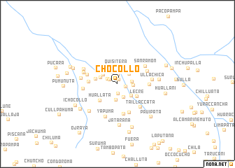 map of Chocollo