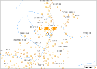 map of Chodgrām