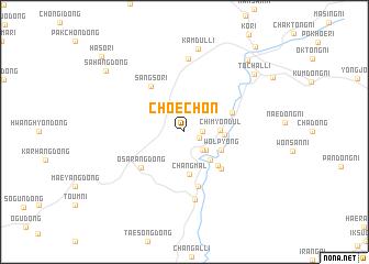 map of Ch\