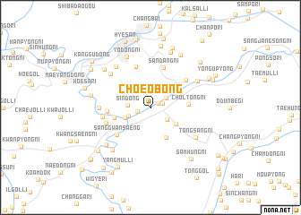 map of Ch\