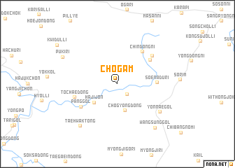 map of Chŏgam