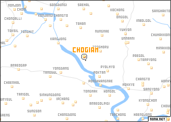 map of Chogiam