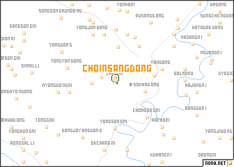 map of Chŏinsang-dong