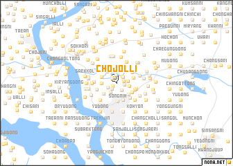 map of Chŏjŏl-li