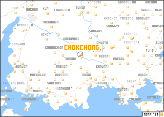 map of Ch\