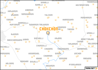 map of Chŏkch\