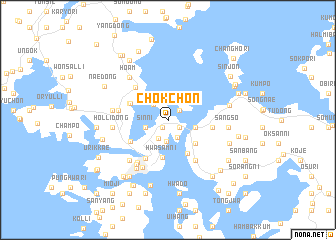 map of Chŏkch\