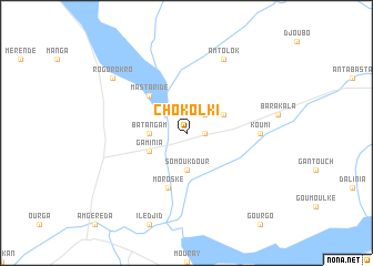 map of Chokolki