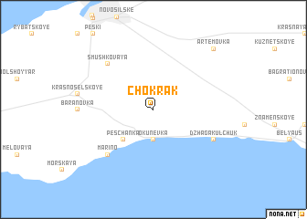 map of Chokrak