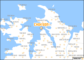map of Chŏksŏ-ri