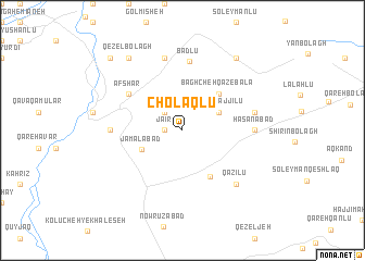 map of Cholāqlū