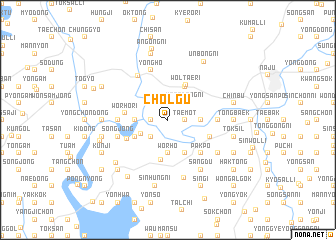 map of Chŏlgu