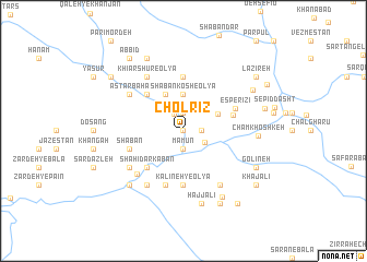 map of Cholrīz