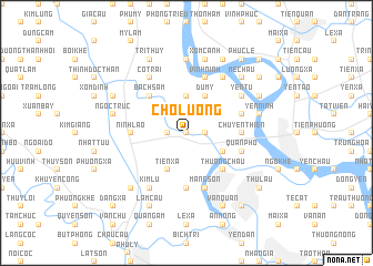 map of Chộ Lương