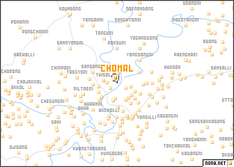 map of Ch\