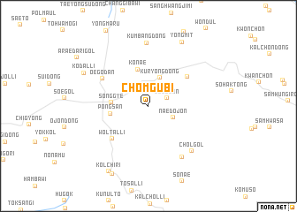 map of Chŏmgubi