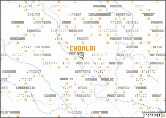 map of Chòm Lai