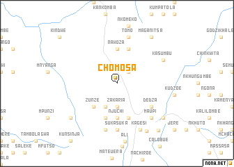 map of Chomosa