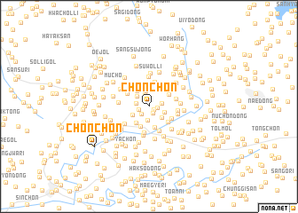 map of Chŏnch\
