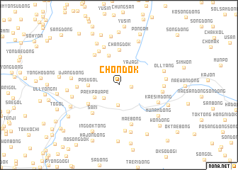 map of Ch\