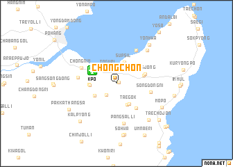 map of Chŏngch\