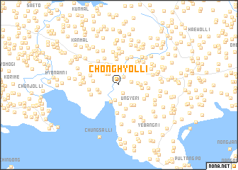 map of Ch\