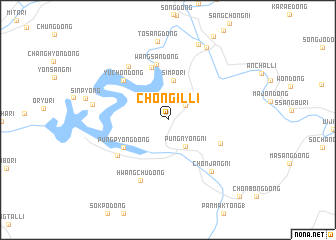 map of Chongil-li