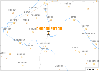 map of Chongmentou