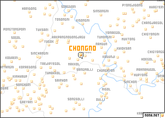 map of Chongno