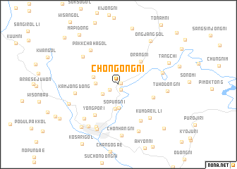 map of Chŏn\